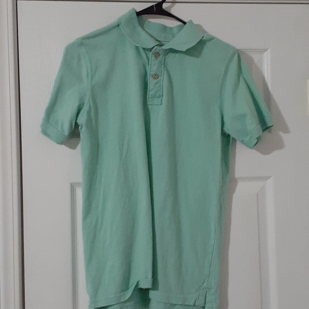 Red camel dress shirt